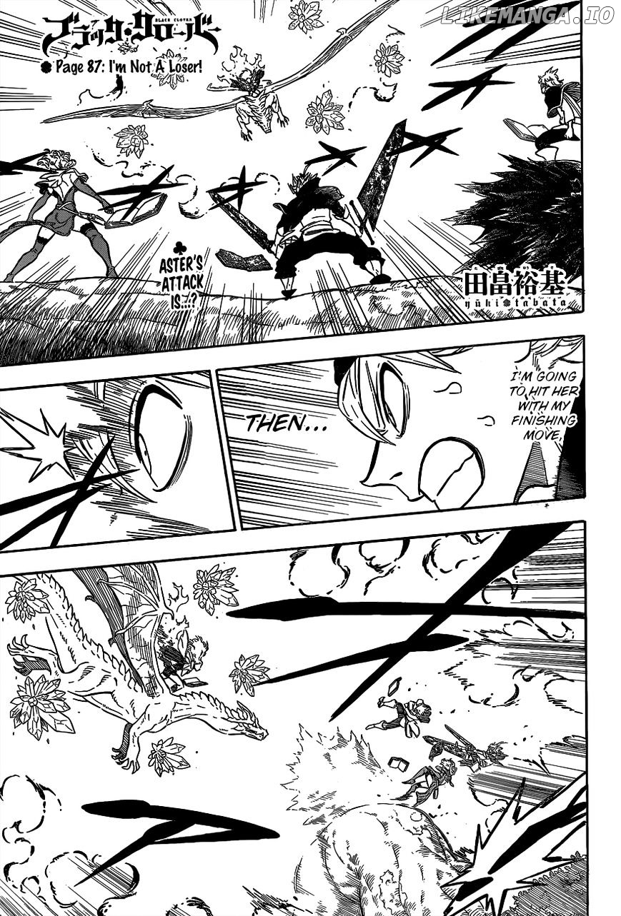 Black Clover chapter 87 image 01